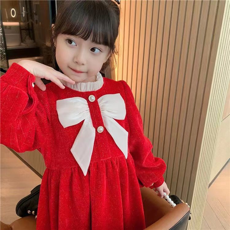 Váy Công Chúa Trẻ Em Váy Liền Bé Gái Mùa Thu Tay Dài2021Váy Công Chúa Frozen Aisha Mới