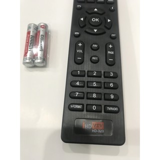 Điều khiển đầu thu DVB T2 Hùng Việt