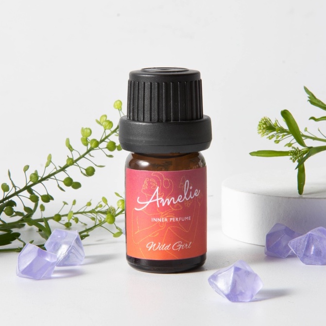 Nước Hoa Vùng Kín Amelie Wild Girl 5ml - Hương Trái Cây, Hoa Nhài, Hổ Phách, Thảo Mộc, Cam Quýt Nhẹ Nhàng Năng Động