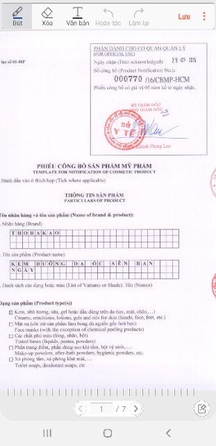 Kem Ốc Sên Dưỡng Da Thorakao  30g