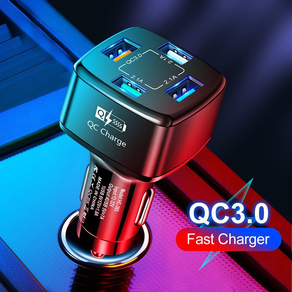 Củ Sạc Nhanh QC3.0 Đa Năng Cho Xe Ô Tô