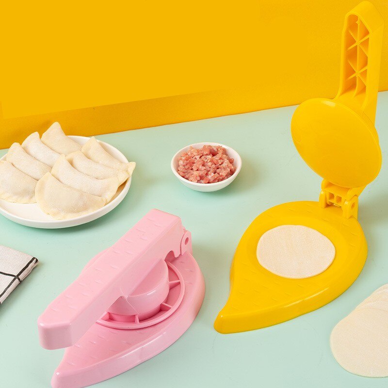 Khuôn Nhựa Dạng Ấn Dùng Làm Sủi Cảo DIY Tiện Dụng
