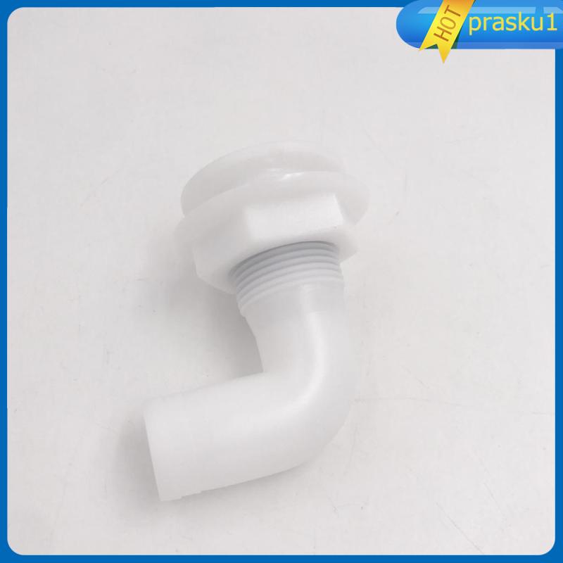Đầu nối tàu thuyền bằng nhựa trắng 90 độ 2x1'' | BigBuy360 - bigbuy360.vn
