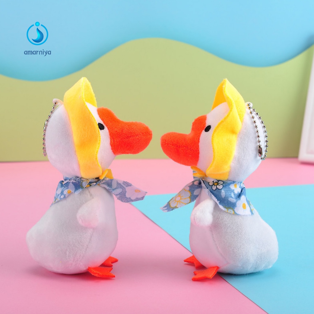 Thú Nhồi Bông Hình Vịt Con Mềm Mại Dễ Thương