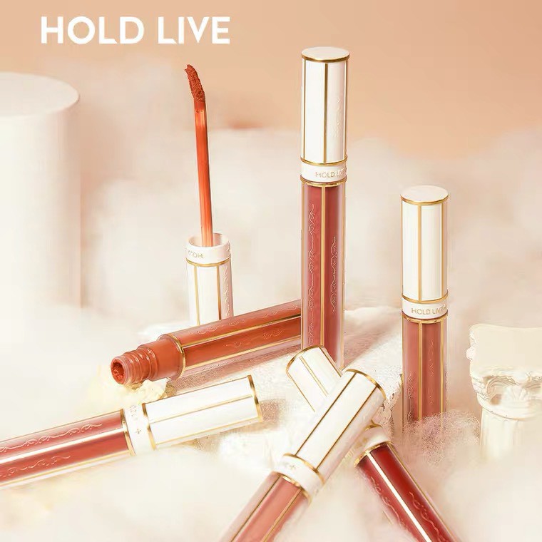 Son kem bùn HOLD LIVE hoàng gia mịn lì lâu trôi Cloudy Satin Misty Lip Mud HL474 HLIV66