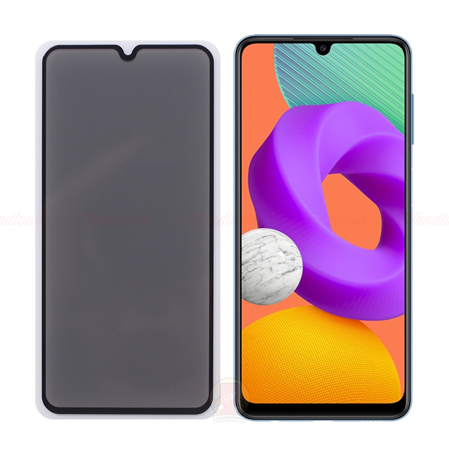 Kính Cường Lực Samsung Galaxy M22 M32 4G Chống Nhìn Trộm Chống Xước Chống Nước Cao Cấp Không Chấm Li Ti Handtown