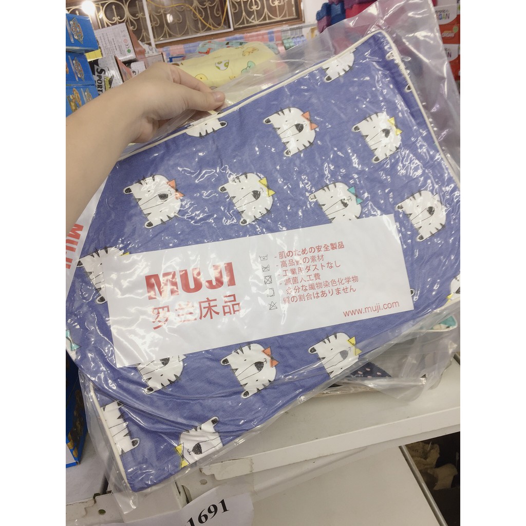 gối muji trẻ em