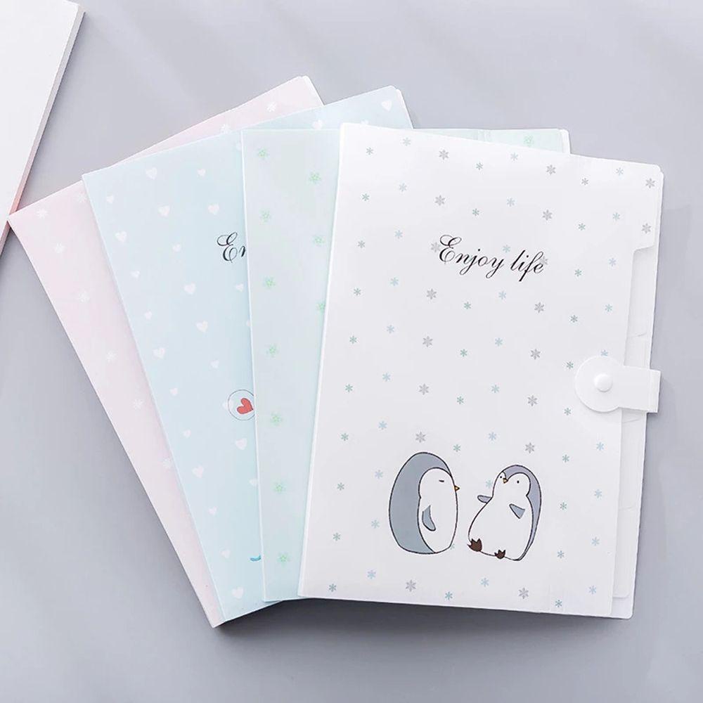 Túi Nhựa Đựng Tài Liệu Khổ A4 Chống Thấm Nước Tiện Dụng