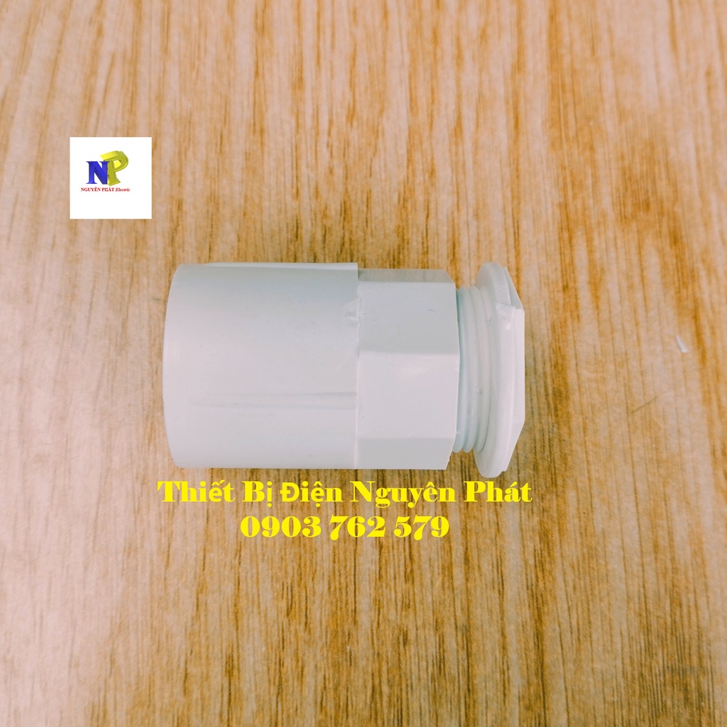 Phụ Kiện Ống Điện Gồm Nối Trơn, Kẹp Đỡ, Co Trơn, T Trơn, Nối Răng Dành Cho Ống Cứng ɸ 20