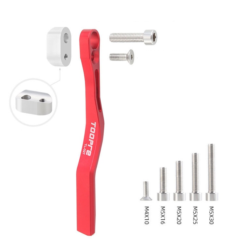 Phụ Kiện Bảo Vệ Dây Xích Xe Đạp Bằng Hợp Kim Nhôm CNC Siêu Nhẹ Có 3 Màu