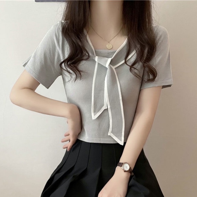 Áo Thun NgắN Tay DáNg Ôm ThờI Trang Cho Áo phông Nữ WT-TX-68