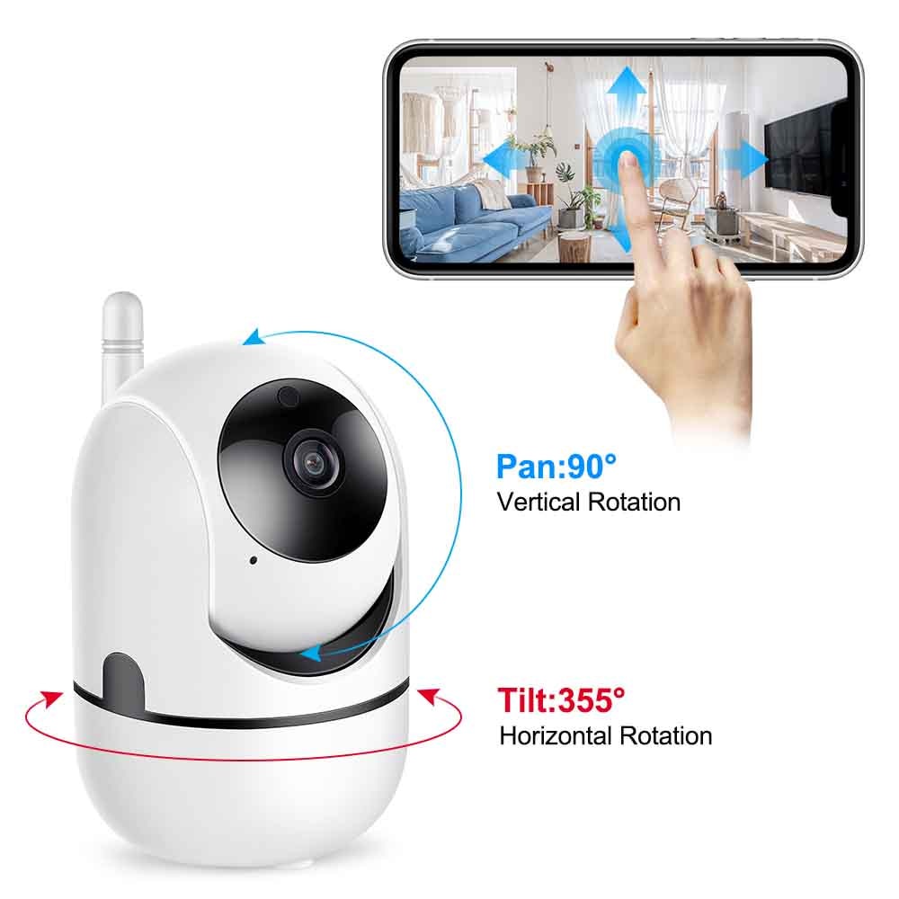 Camera IP HD 1080P Wifi không dây dịch vụ đám mây