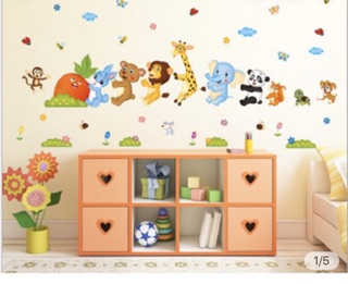 Decal dán tường cho bé - Happy World
