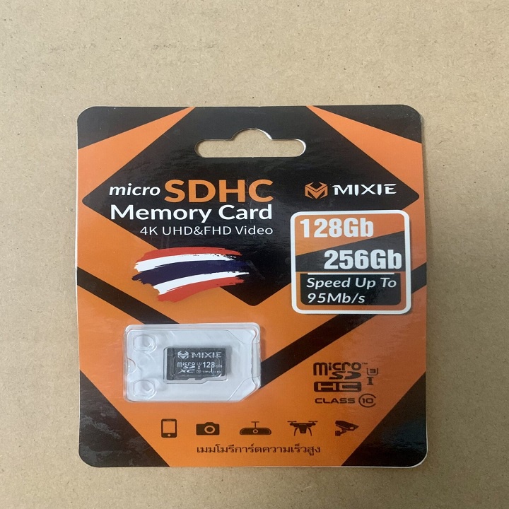 Thẻ nhớ MIXIE 128 GB Micro SD TF TỐC ĐỘ 95MB/S GHI 70M/S Chính Hãng