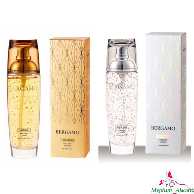 Serum Dưỡng trắng Bergamo 24k Gold Brilliant Essence Hàn Quốc