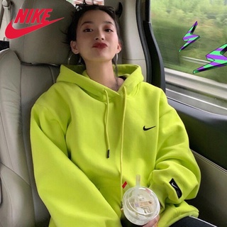 Áo Hoodie Nike Vải Len Dệt Kim Giữ Ấm Thời Trang Dành Cho Nam Và Nữ