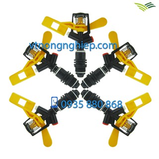 5 BÉC TƯỚI PHUN MƯA CÁNH ĐẬP NHỎ 2 TIA BB-922