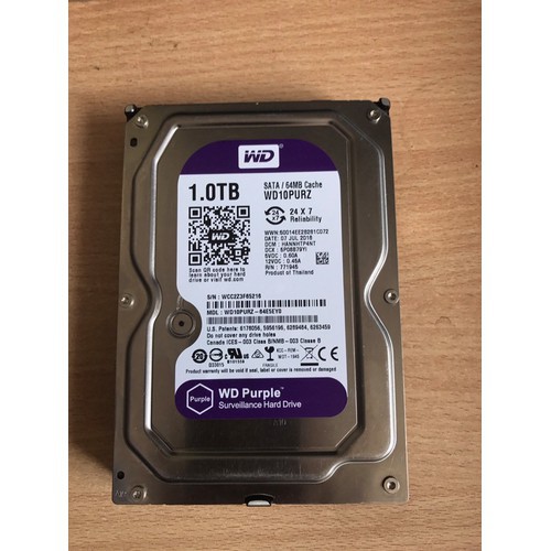 Ổ cứng HDD Máy tính, Ổ Cứng HDD 1TB, Ổ Cứng HDD 500Gb chuyên dụng cho camera và máy tính - Chính Hãng Western Digital