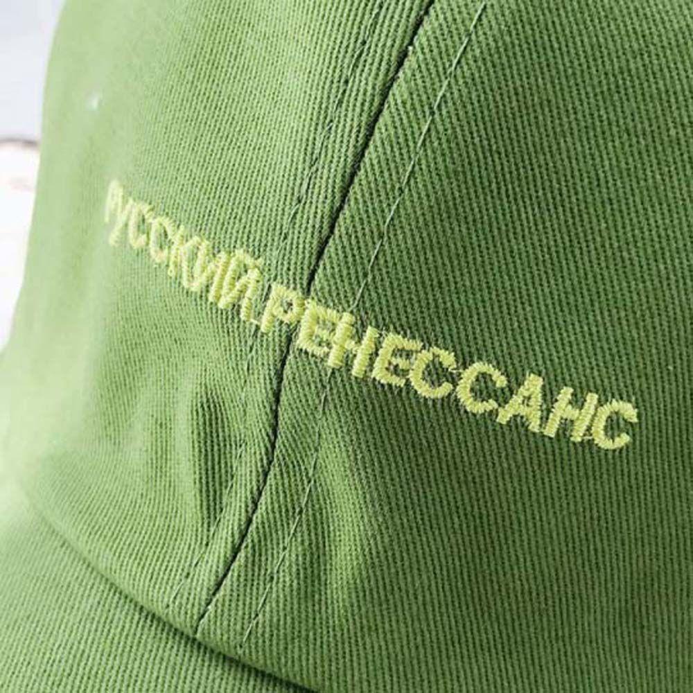 Mũ Lưỡi Trai Mềm Màu Trơn Thêu Chữ Thời Trang Cho Nam Và Nữ