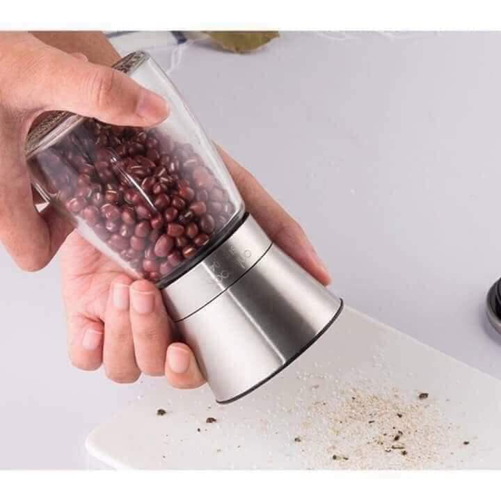 Máy Say Tiêu Inox Mini Đa Năng Xịn Xò