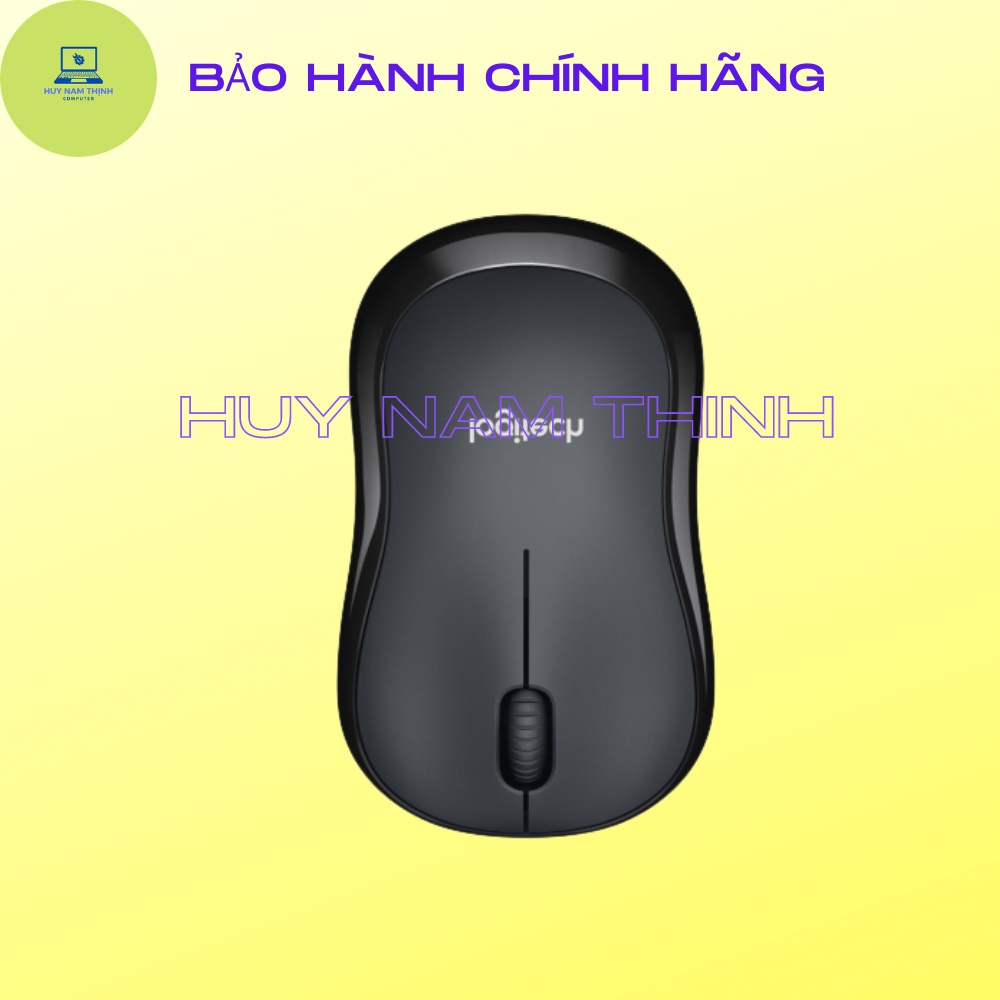 Chuột không dây LOGITECH M220 độ nhạy cao, giảm tiếng ồn, có nút on off tặng kèm pin chính hãng