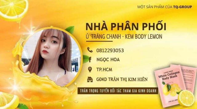 [CHÍNH HÃNG 100%] Kem Body Chanh Lemon