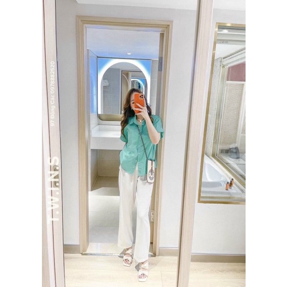 ÁO SOMI GU XANH LÁ | BigBuy360 - bigbuy360.vn
