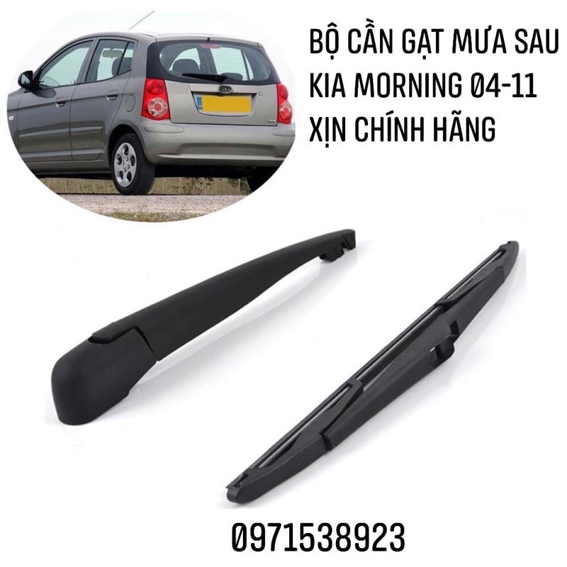 bộ cần gạt mưa sau kia morning 2004-2011 xịn chính hãng  9881007001