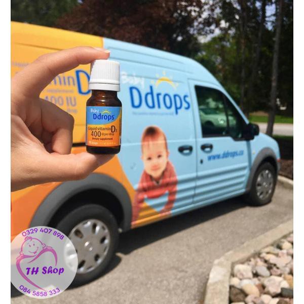 Vitamin D3 Drops Mỹ Dạng Giọt 90 Giọt, Baby Ddrops