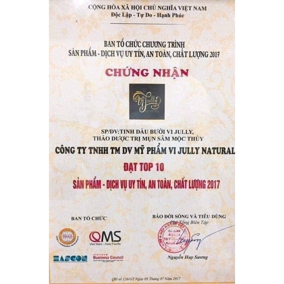 [CHÍNH HÃNG] Tinh Dầu Bưởi Kích Thích Mọc Tóc Vi Jully - Thoitrangtocnhuom | BigBuy360 - bigbuy360.vn