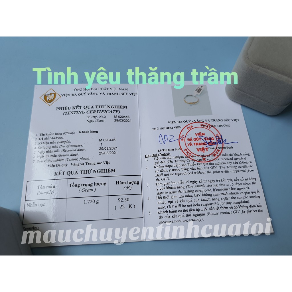 Nhẫn bạc Tình yêu thăng trầm- Nhẫn bạc cặp đôi - Mẩu chuyện tình của tôi