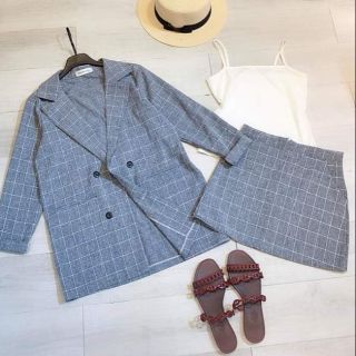 Set vest giả váy