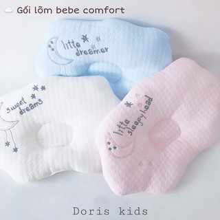 Gối lõm bông bebe comfor hình đám mây có 3 màu xanh hồng trắng - ảnh sản phẩm 1