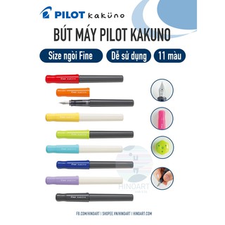 Bút máy bơm mực Pilot Kakuno (ngòi F)