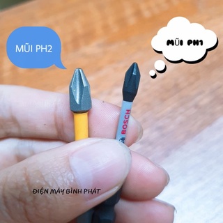 Mũi Vít PH1 Bosch 5cm , Vít PH1 5cm