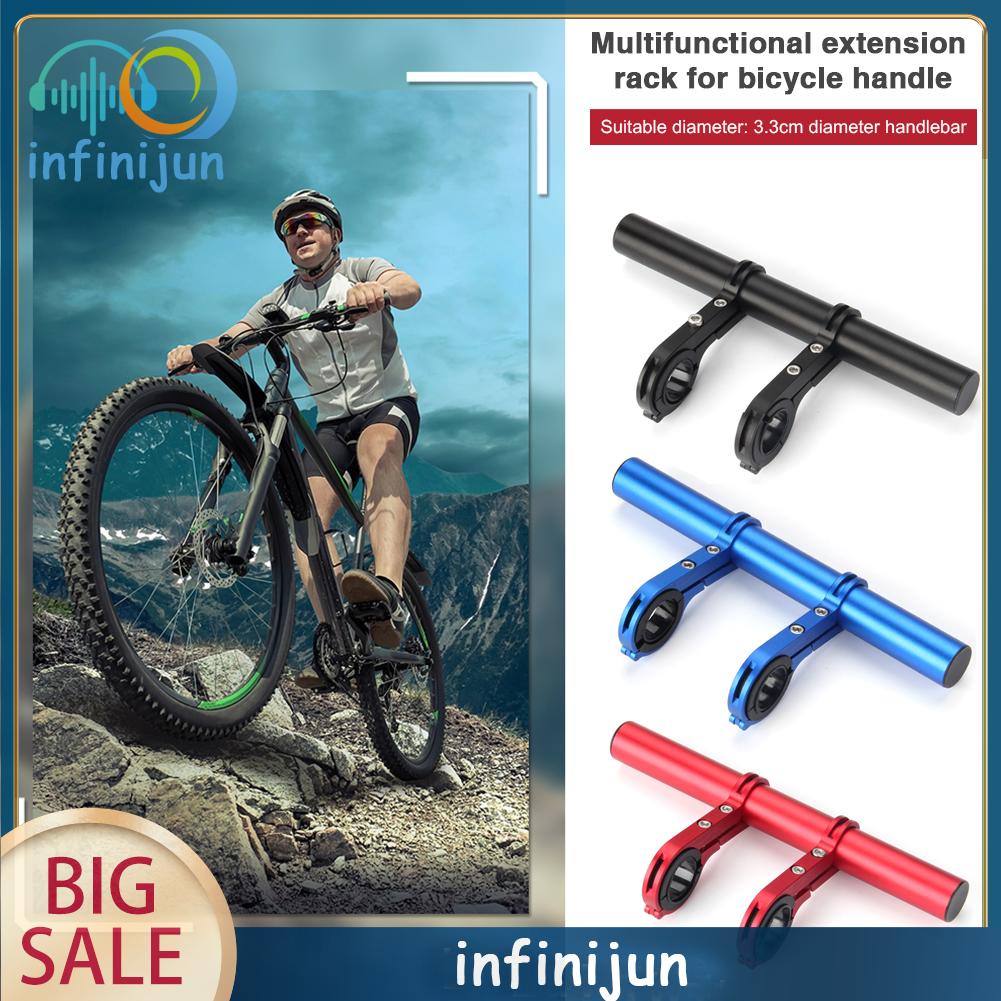 Kẹp Nối Dài Đèn Pha 20cm Gắn Ghi Đông Xe Đạp