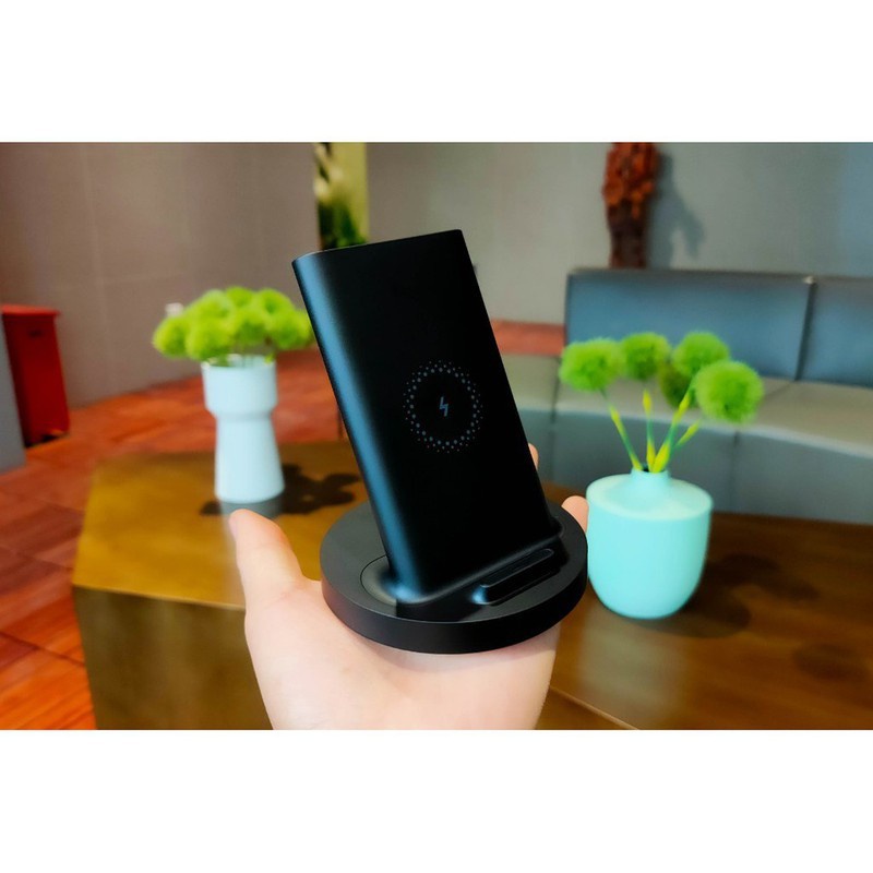 Đế sạc không dây Xiaomi WPC02ZM 20W cực nhanh, chuẩn Qi siêu an toàn, tương thích nhiều thiết bị, sạc xuyên ốp