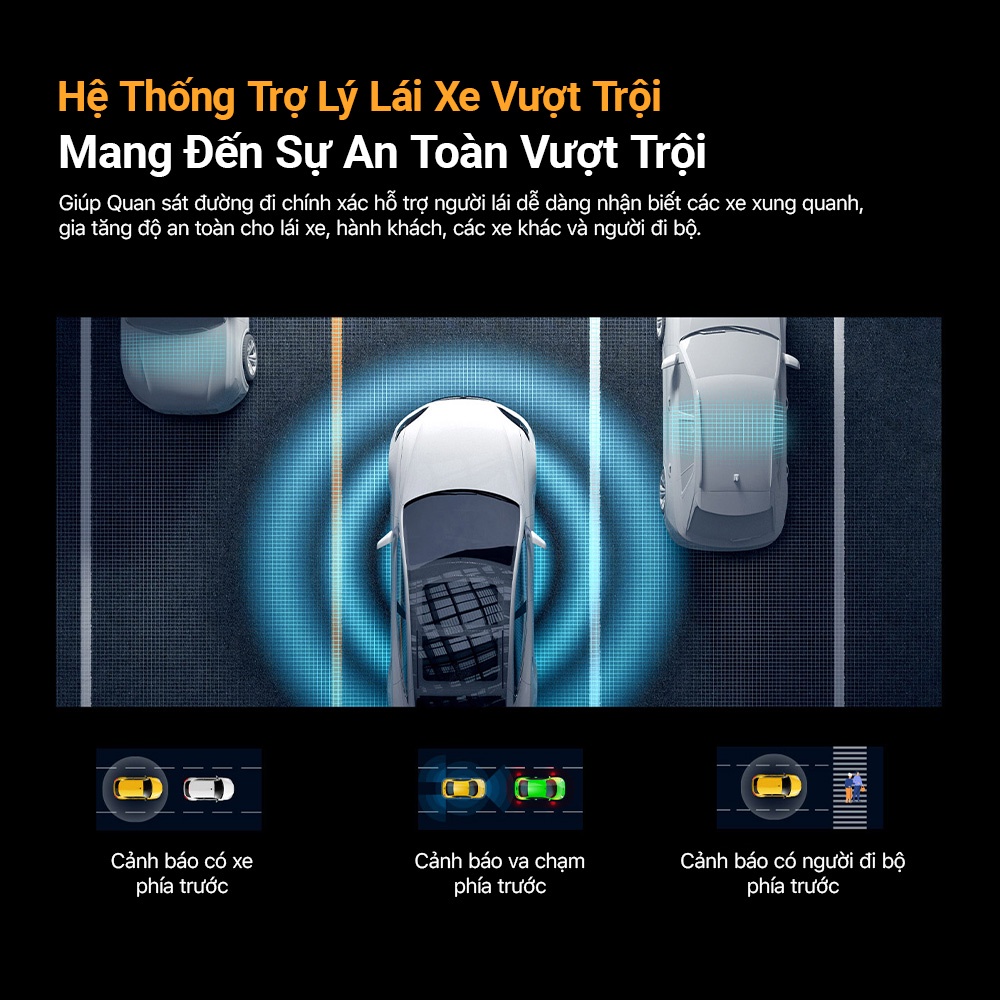Camera hành trình DDPai X5 Pro độ phân giải 4K Ghi hình kênh đôi Tích hợp Wifi cùng Công nghệ giảm nhiễu | BigBuy360 - bigbuy360.vn