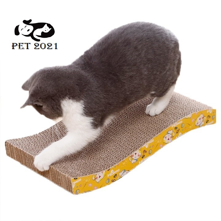 Bàn Cào Móng Lượn Sóng Cho Mèo ( Tặng kèm catnip )
