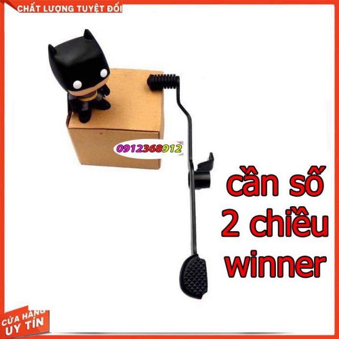 CẦN SỐ 2 CHIỀU XE HONDA WINNER ( Sơn tĩnh điện dày chắc)