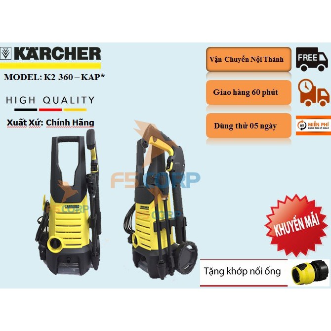 Máy phun áp lực Karcher K2.360 *KAP