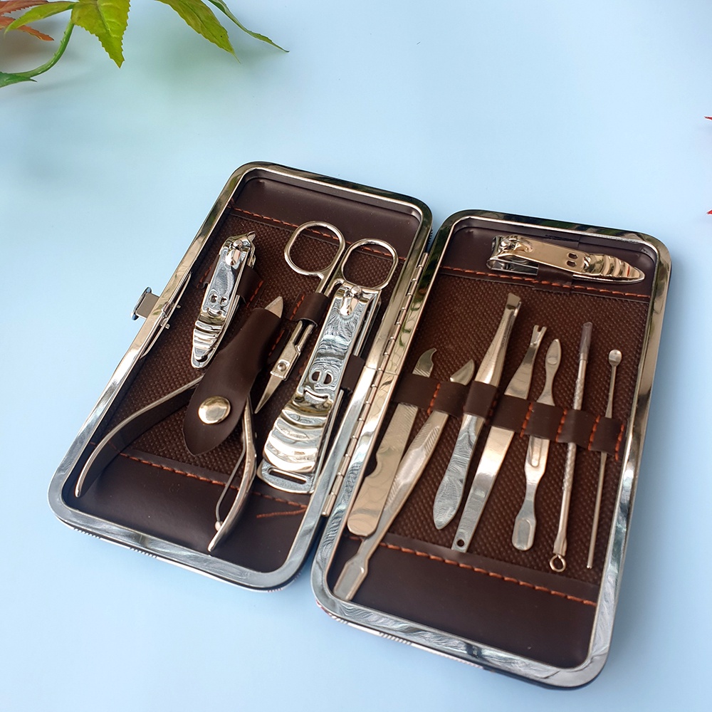 Bộ kiềm cắt móng tay chân tiện lợi (12 dụng cụ)