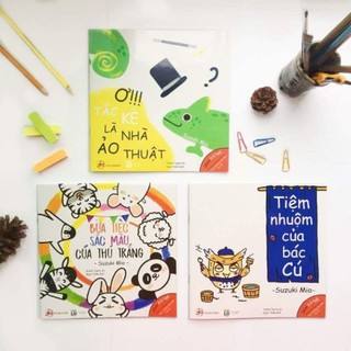 Ehon Màu Sắc (Bộ 3 Cuốn)