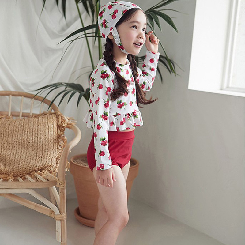 Set Đồ Tắm Họa Tiết Ca Rô Xinh Xắn Dành Cho Bé Gái | BigBuy360 - bigbuy360.vn