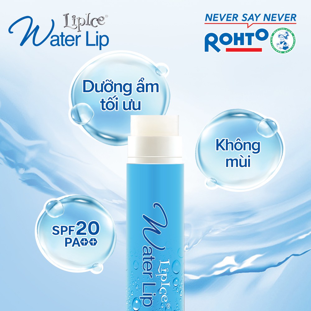 Son dưỡng không màu LipIce Water Lip 4.3g