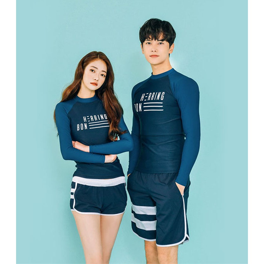 Đồ bơi nam tay dài quần short - 1 | BigBuy360 - bigbuy360.vn