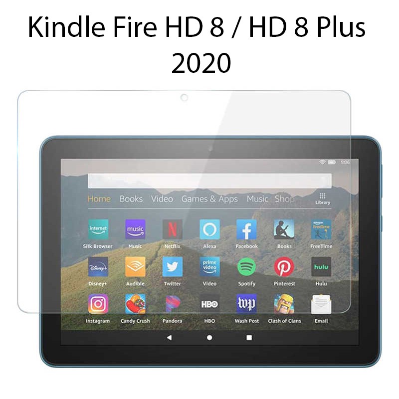 Miếng Dán Màn Hình Hydrogel All-new Kindle Fire HD 8 / HD 8 Plus 2020 Dẻo TPU Trong Suốt Chống Trầy Siêu Mỏng