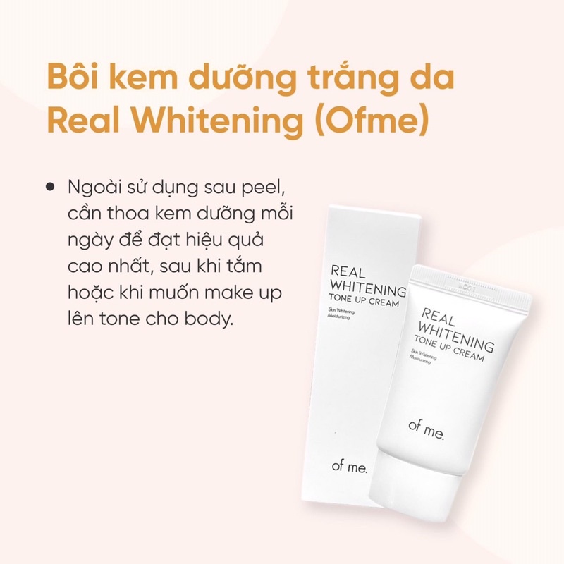 Kem body dưỡng trắng da OF ME WHITENING TONE UP CREAM ngăn ngừa thâm sạm