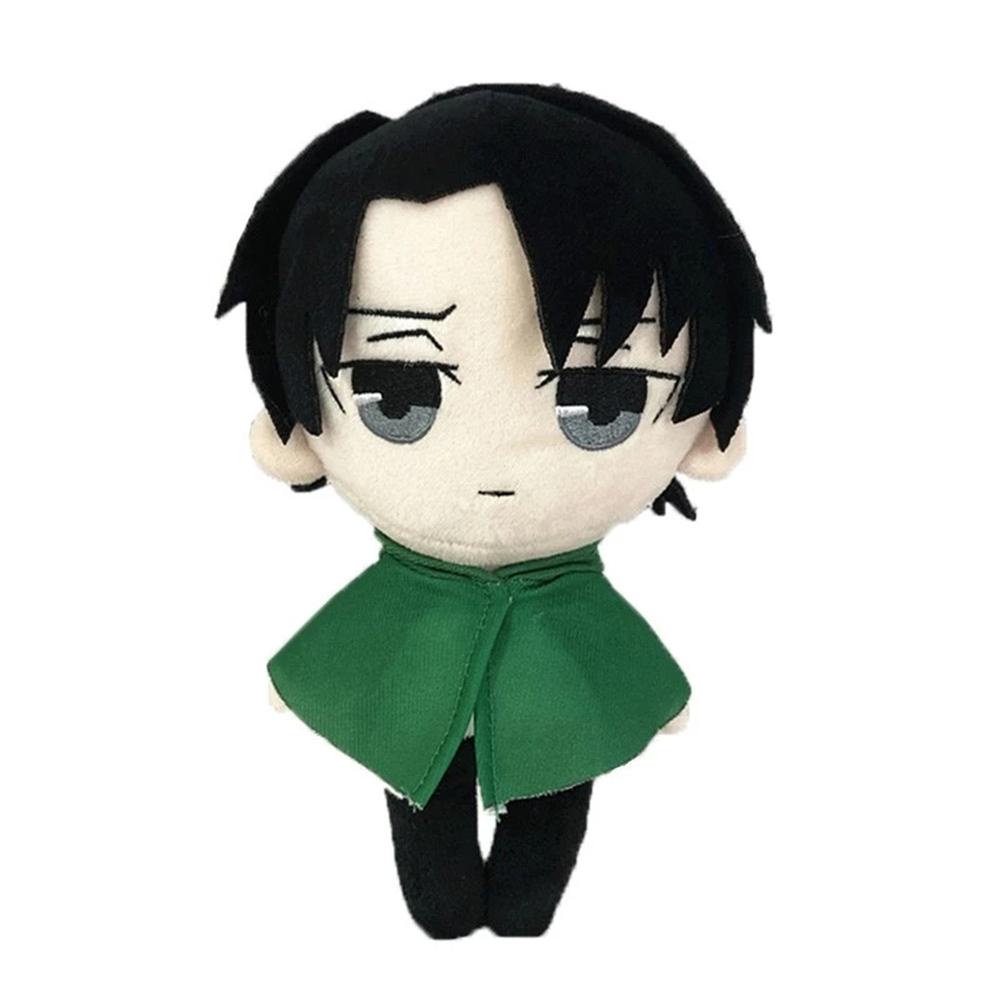 REBUY1 Thú Nhồi Bông Hình Nhân Vật Levi Ackerman Trong Phim Attack on Titan 20cm