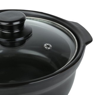 Nồi đất có nắp kính 6.5inch siêu rẻ